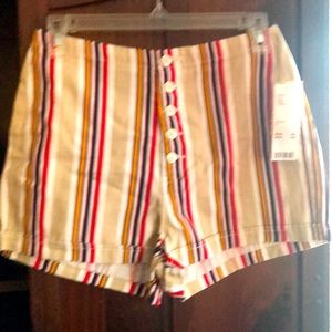 Urban outfitters  Shorts size 2 originally $49 brand new never worn extra button